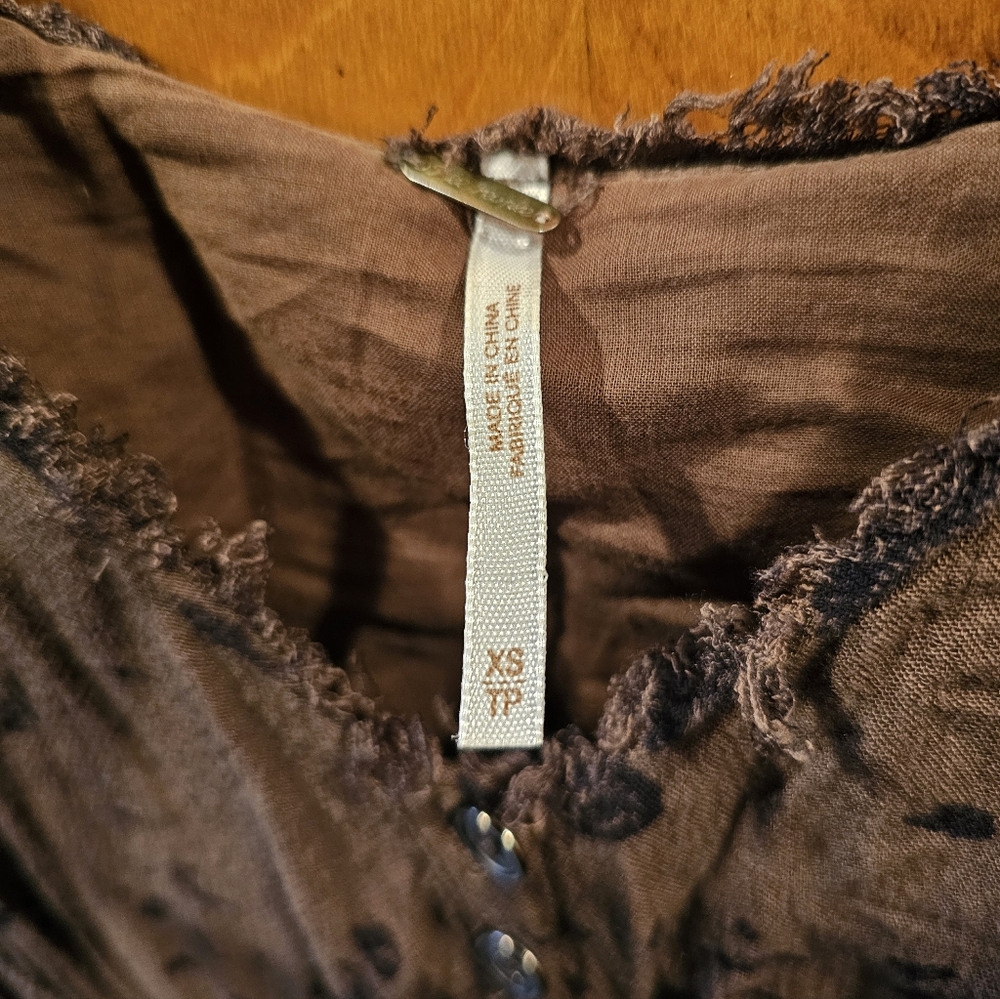 Free People Lavina Handkerchief Hem Dress Size XS - Picture 3 of 4